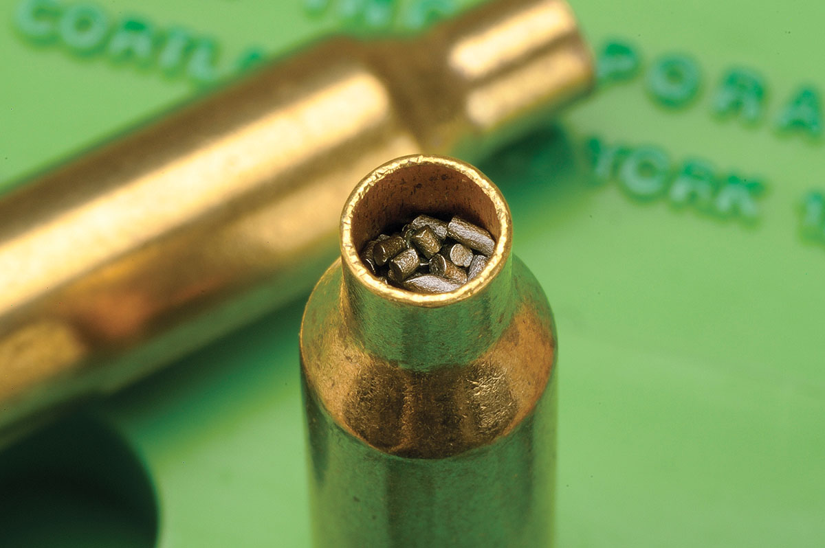 The only compressed load tried consisted of 36.0 grains of RL-15 over a Nosler spitzer resulting in a velocity of 3,986 fps and a .575-inch group at 100 yards.